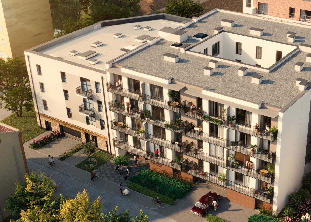 Wizualizacja inwestycji Atrium Żyrardów